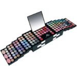 Estuche de Regalo de Maquillaje - GLOSS - Paleta Waterfall - 120 Sombras de Ojos - 22 Bálsamos Labiales - 6 Rubores
