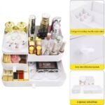Caja de Almacenamiento - Organizador de Maquillaje para Cajón - Con 2 Cajones y 8 Compartimentos – Image 4